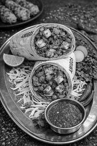 Spicy Paneer Roll