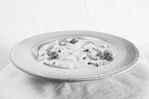 Pasta - Penne Cheese Parsley Sauce Jain