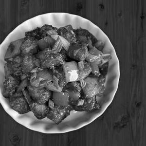 Paneer Schezwan Gravy [8 Pieces]