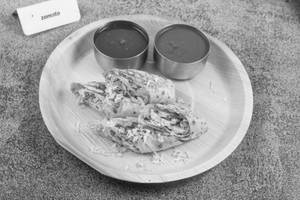 Cheese Paneer Tikka Roll