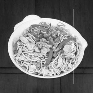 Double Egg Chicken Noodles
