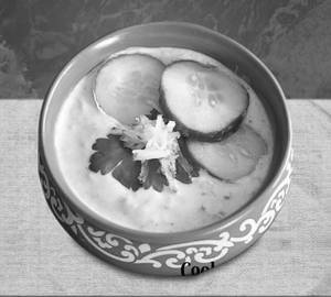 Cucumber raita