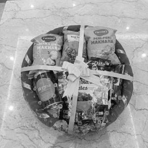 Round Snack Tray