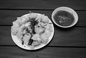 Kappa With Fish Curry