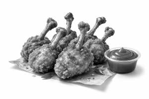 Crispy Chicken Lollipop[5Pcs]