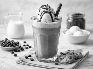 Cold Coffee With Ice Cream