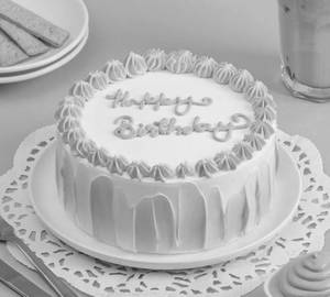 Eggless vanila cake
