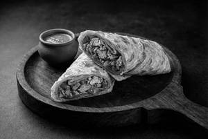 C K Egg Chicken Schezwan Roll