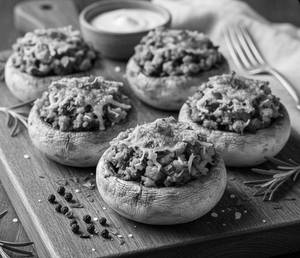 Tandoori Stuffed Mushroom