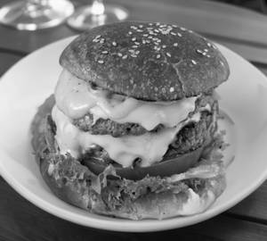 Double patty cheese burger
