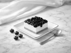 Blueberry Cheesecake Slice