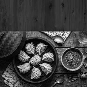Chicken Steamed Momos - 8 Pcs