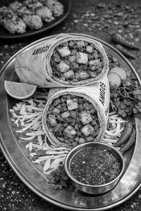 Paneer Tikka Roll
