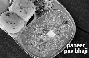Paneer pav bhaji