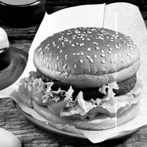 Classic veg double patty burger