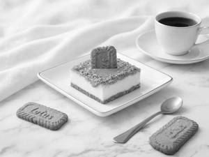 Lotus Biscoff Cheesecake Slice