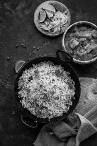 Jeera Rice With Chicken Masala Combo