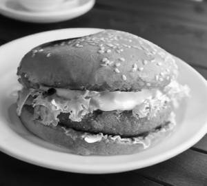 Schezwan burger