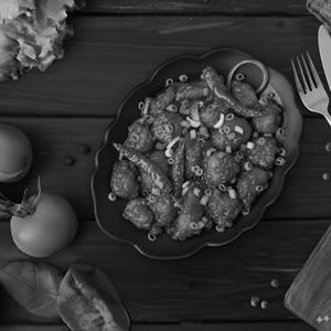 Schezwan Chicken Dry