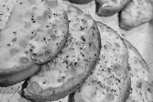 Four cheese garlic bread
