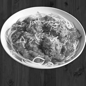 Spaghetti With Meat Ball Pasta