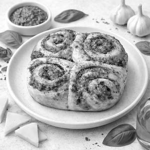 Pesto Pull-Apart Bun (Tear & Share) [140 Gms]