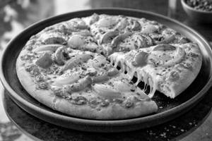 Onion Capsicum Cheese Pizza