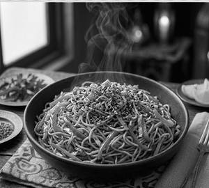 Veg Hakka Noodles