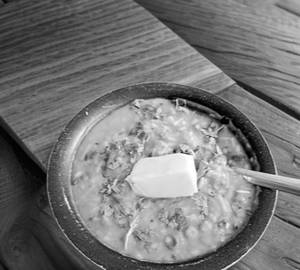 Butter khichdi with 1 papad