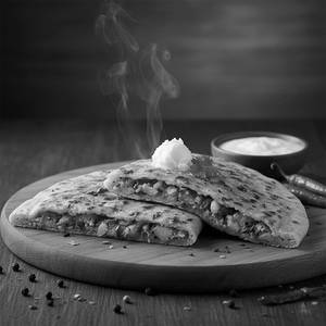 Aloo Paratha [2 Pieces] With Dahi