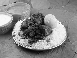 Chicken Fry Piece Biryani - Single