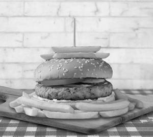 Loaded Fries Veg Burger
