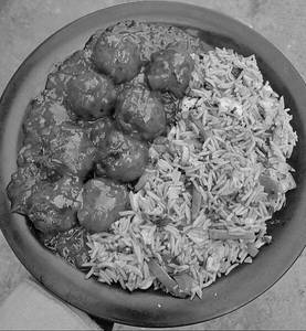 Veg Manchurian Fried Rice