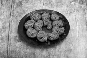 Manchurian Gravy Momos