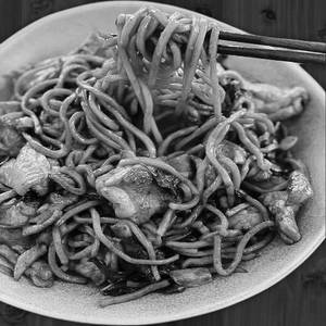 Chicken noodles