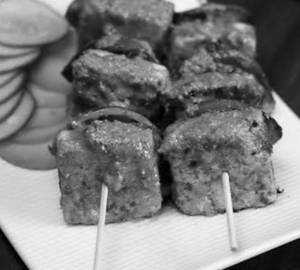Paneer achari kebab