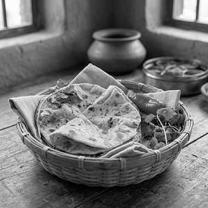 Onion Missi Roti