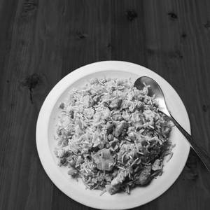 Chicken Garlic Fried Rice