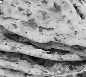 Garlic naan