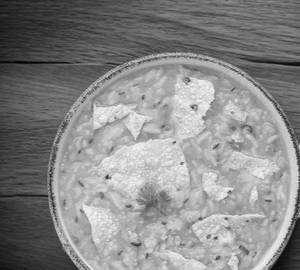 Dal khichadi with 1 papad