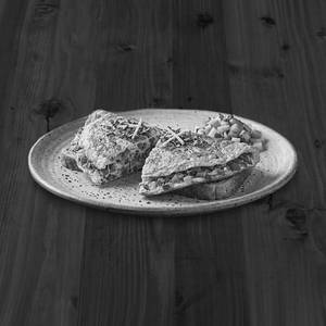 Vegetable Bread Omelette