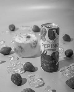 Peping Strawberry Cream Soda