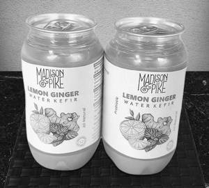 Lemon Ginger Water Kefir (1) ( 300Ml)