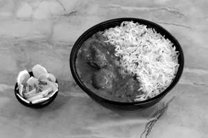 Steam Rice+ 2Pic Chicken Curry