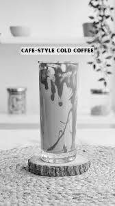 Cold Coffee With Vanilla Ice Cream