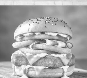 Paneer Twisted Burger
