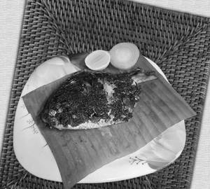 White phomfret  [tawa , rava , masala]
