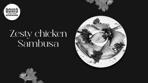 Zesty Chicken Sambusa