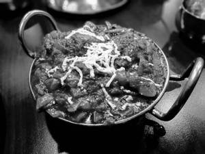 Mushroom kadhai