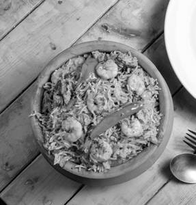 Prawns Khichdi